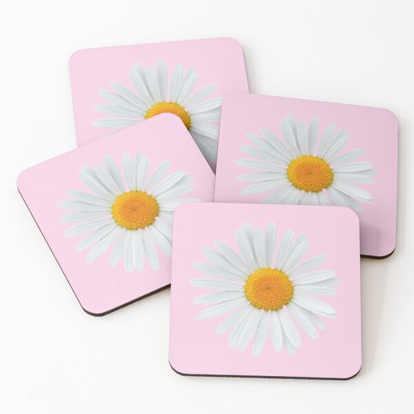 Item preview, Pink daisy pattern  designed and sold by LemonbatStudio.