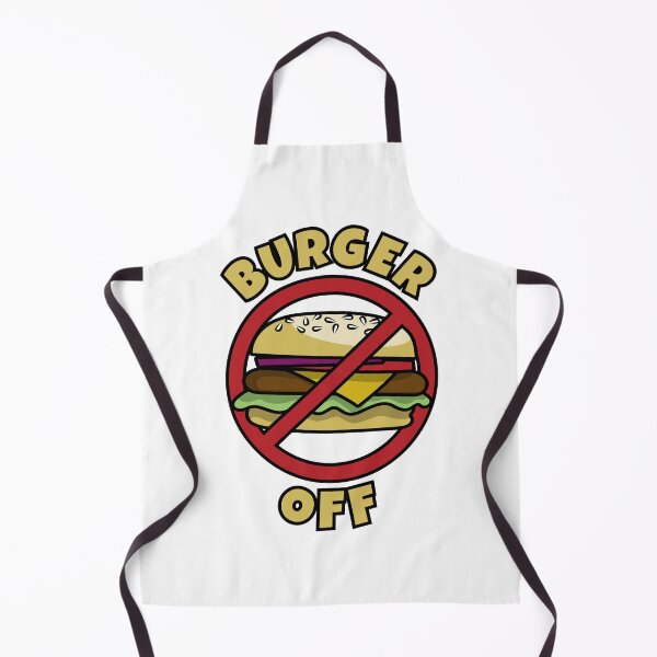 Item preview, Burger Off cartoon cheeseburger designed and sold by Phil Tessier Too.
