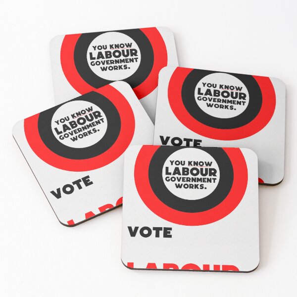 Item preview, 1966 Labour Government Poster redesign (grey/white) designed and sold by the1900creative.