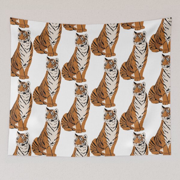 Item preview, Pop Art Inspired Tiger designed and sold by ebzil studio.