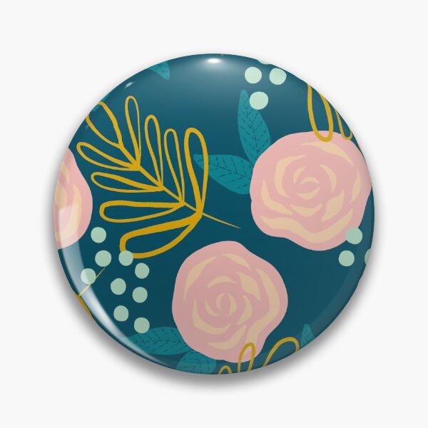 Item preview, Pretty floral and leaves pattern designed and sold by FiTambling.