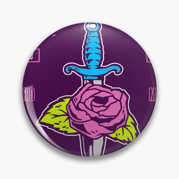 Item preview, Illustration Rose Dagger Vintage Style designed and sold by Peekonet.