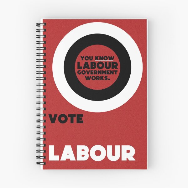 Item preview, 1966 Labour Government Poster redesign (red) designed and sold by the1900creative.