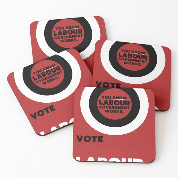 Item preview, 1966 Labour Government Poster redesign (red) designed and sold by the1900creative.