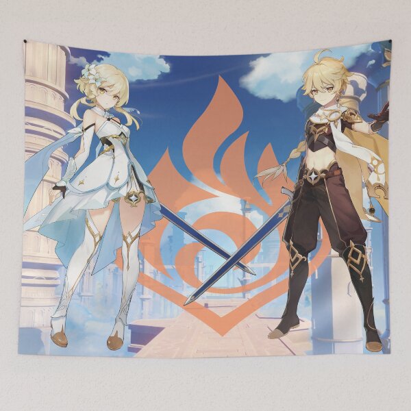 Item preview, Aether and Lumine (Pyro) designed and sold by VelvetZone.