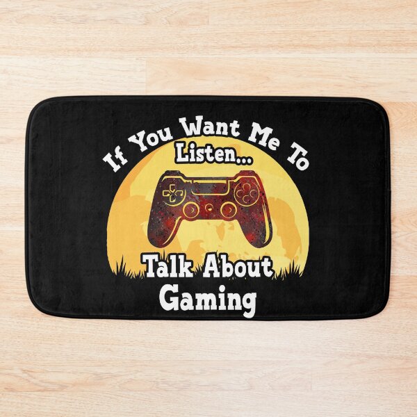Item preview, If You Want Me To Listen... Talk About Gaming Funny illustration vintage  designed and sold by KO-Design.