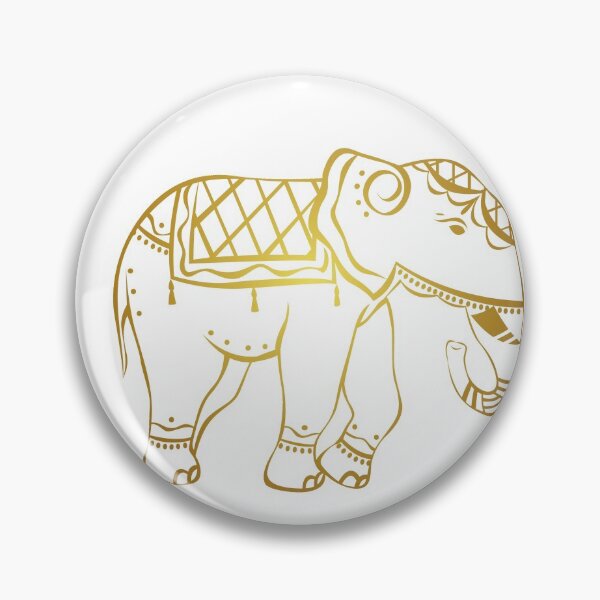 Artikelvorschau, Königlicher goldener Elefant Design entworfen und verkauft von Chelle478.