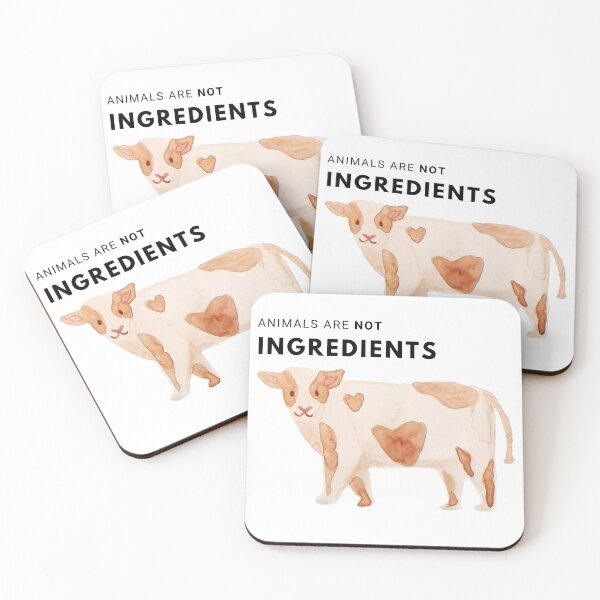 Item preview, Animals are not ingredients IV designed and sold by TheNordicDesign.