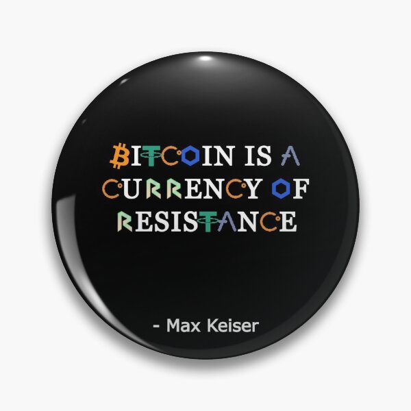 Item preview, Bitcoin is a Currency of Resistance designed and sold by Anthony Joseph Latorre.