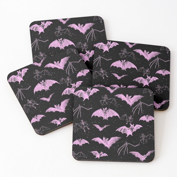 Item preview, Pink pastel bats designed and sold by ApplesCinnamon.