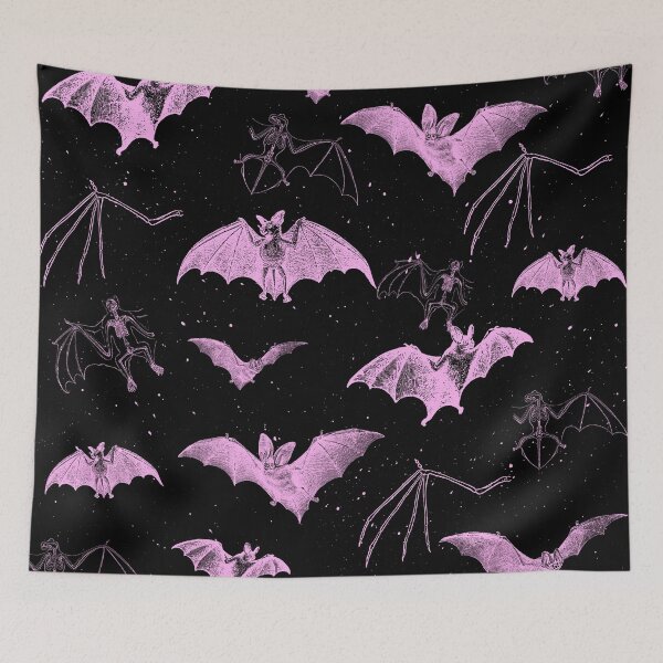 Item preview, Pink pastel bats designed and sold by ApplesCinnamon.