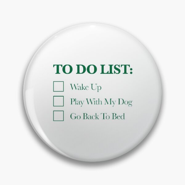 Item preview, To Do List (Green) designed and sold by thedogewhispers.