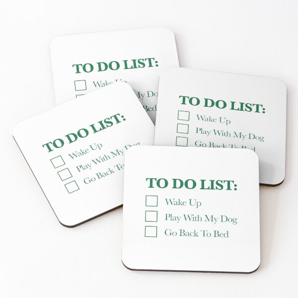 Item preview, To Do List (Green) designed and sold by thedogewhispers.