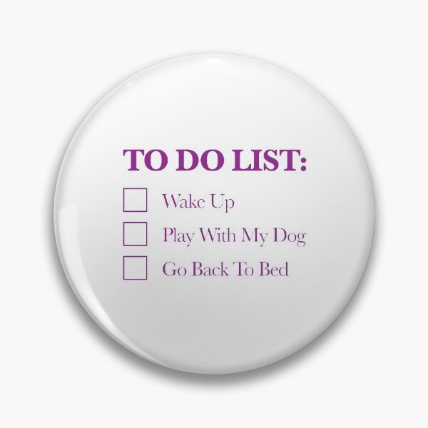 Item preview, To Do List (Purple) designed and sold by thedogewhispers.