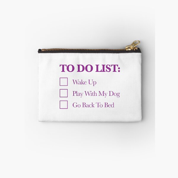 Item preview, To Do List (Purple) designed and sold by thedogewhispers.