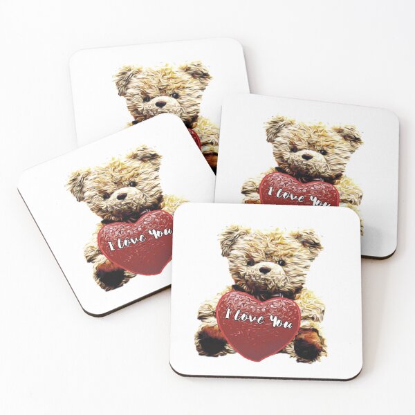 Item preview, I Love You bear designed and sold by Chroma Myst.