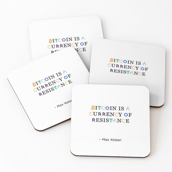Item preview, Bitcoin is a Currency of Resistance designed and sold by Anthony Joseph Latorre.