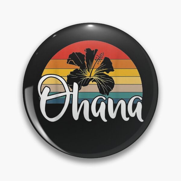 Item preview, Ohana Hawaiian Hibiscus Flower Retro Hawaii Family Vacation  designed and sold by PRID3STATE.