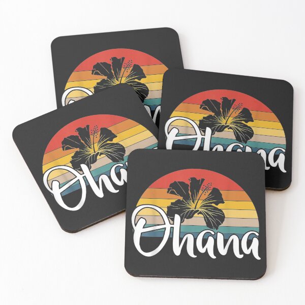 Item preview, Ohana Hawaiian Hibiscus Flower Retro Hawaii Family Vacation  designed and sold by PRID3STATE.
