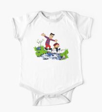 Little Viking and Strong Man One Piece - Short Sleeve