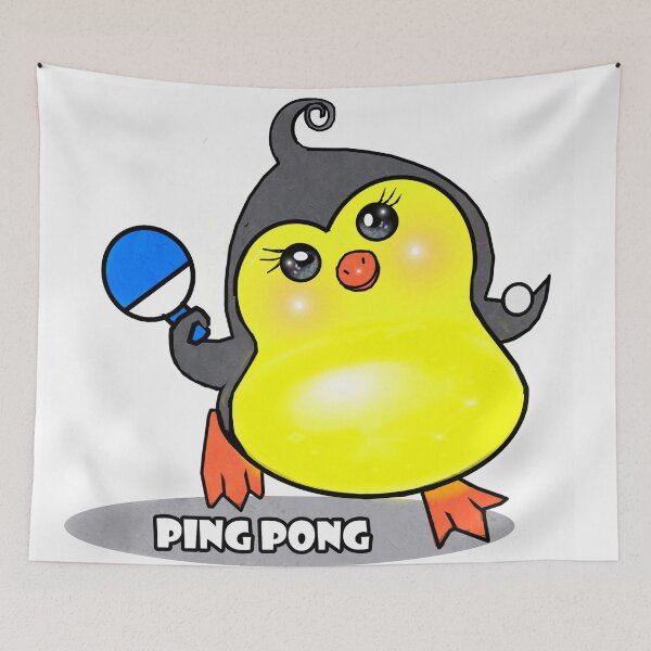 Artikelvorschau, Ping-Pong-Pinguin entworfen und verkauft von Shirley cute art .
