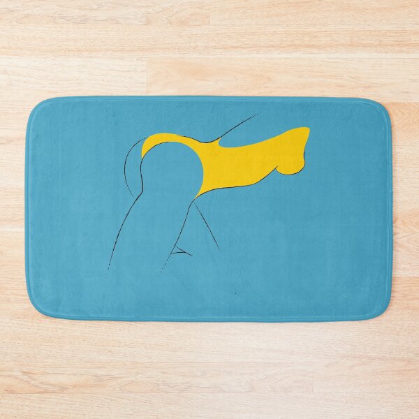 Item preview, Woman in a yellow swimsuit, line art designed and sold by DianaMelnyk.