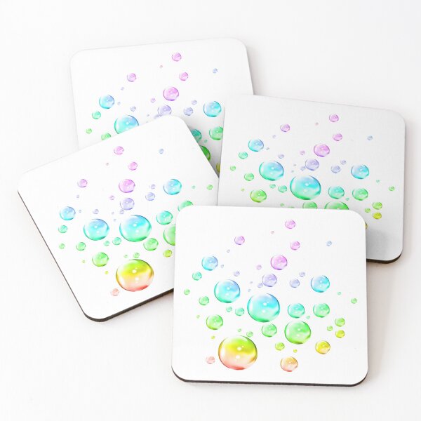 Item preview, Colorful twinkling bubbles designed and sold by shcreation.