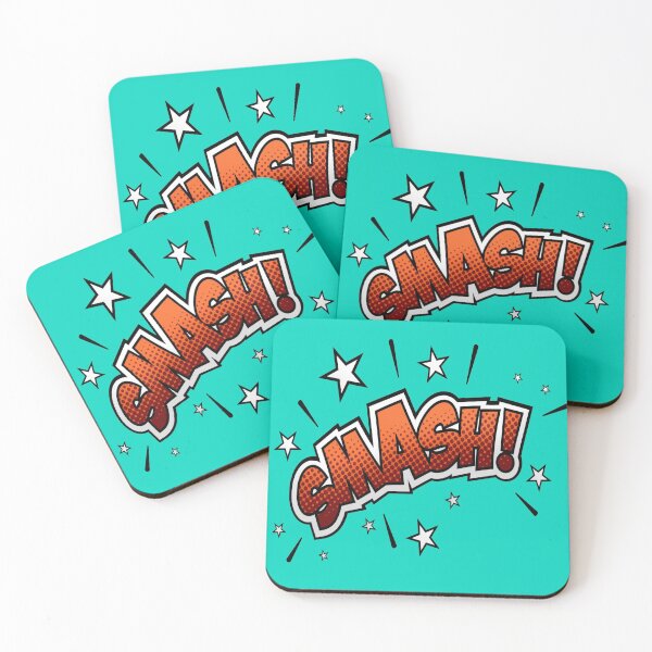 Item preview, Smash! Comics speach bubble - Super Heroes Unite! Collection designed and sold by Pinkaudi.