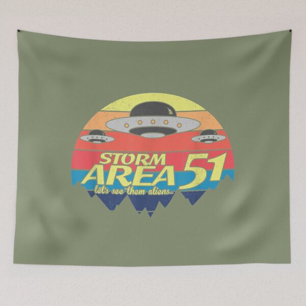 Item preview, Retro Storm Area 51 Let's See Them Aliens designed and sold by PRID3STATE.