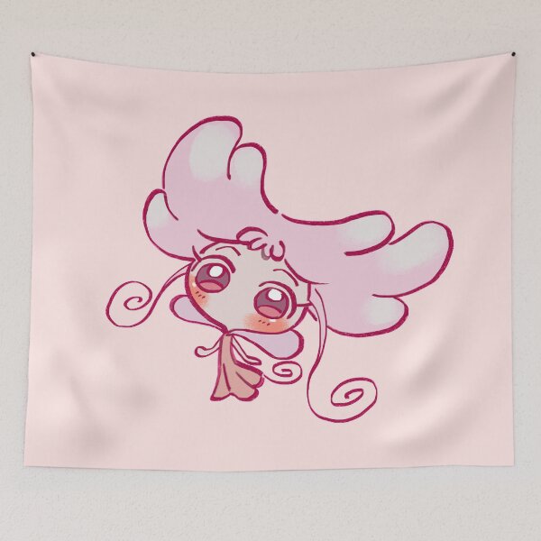 Item preview, I draw pastel pink baby fairy fafa or bibi / ojamajo magical doremi anime designed and sold by RansRoom.