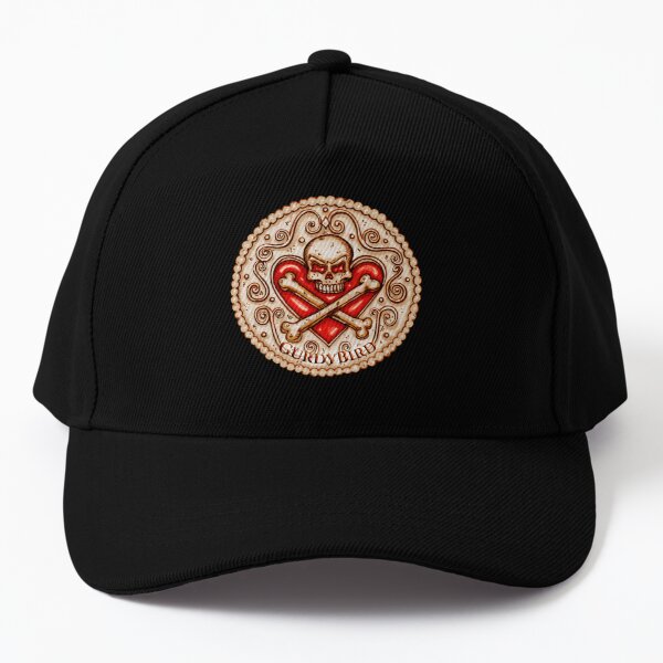 GurdyBird - The Jammy Dodger Jolly Roger Baseball Cap