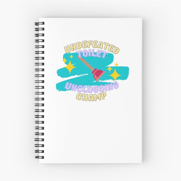 Item preview, Undefeated Toilet Unclogging Champ Teal - Dad Gifts, Mom Gifts, Funny bathroom humour designed and sold by Teetee94.