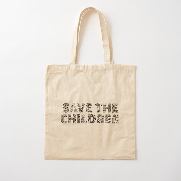 Save Graphic Cotton Tote Bag