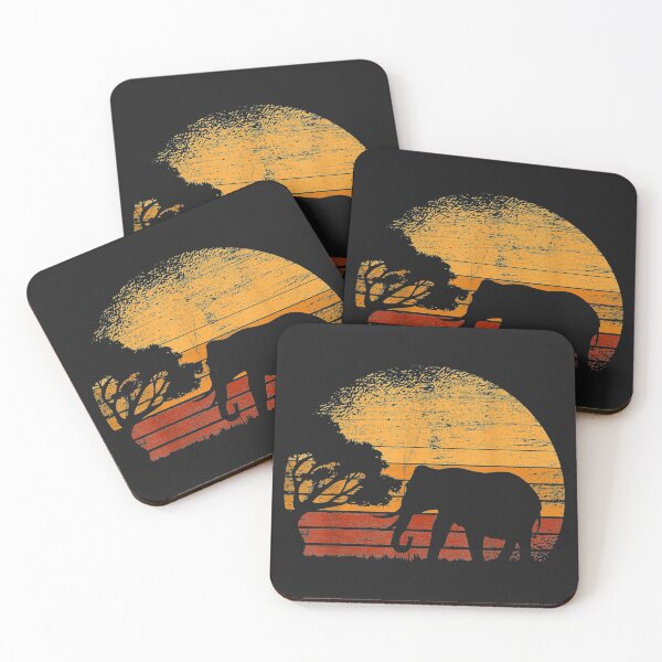 Item preview, Retro Sunset Elephant  designed and sold by PRID3STATE.