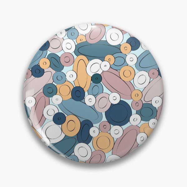 Item preview, Funny ellipse circle pattern designed and sold by MarS-4b-Art.