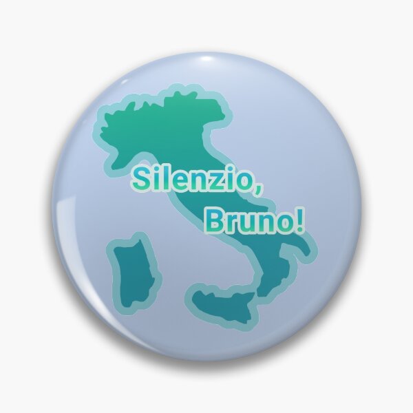 Item preview, Silenzio, Bruno! designed and sold by Engin1881.