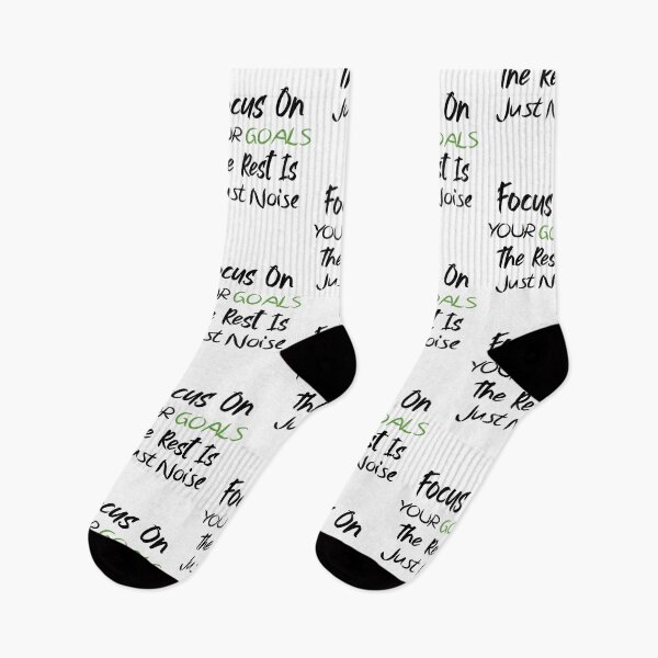 Item preview, Focus On Your Goals The Rest is Just Noise Motivation designed and sold by Shop-collection.