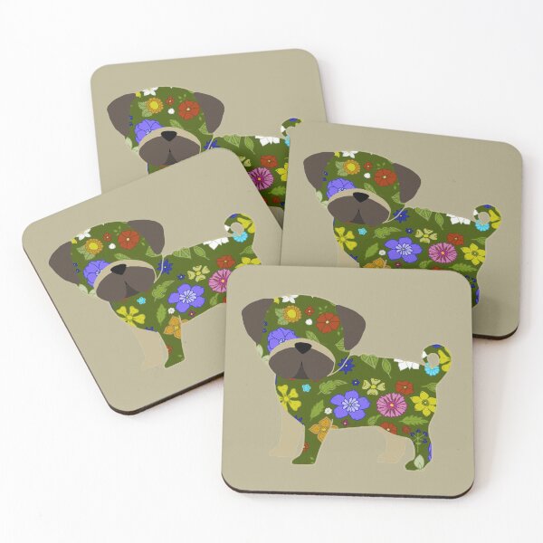 Item preview, Spring Flower Pug designed and sold by Pentanglement.