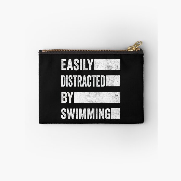 Item preview, Easily Distracted By Swimming designed and sold by AMINE  ★★★★★.