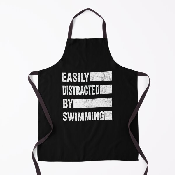 Item preview, Easily Distracted By Swimming designed and sold by AMINE ★★★★★.