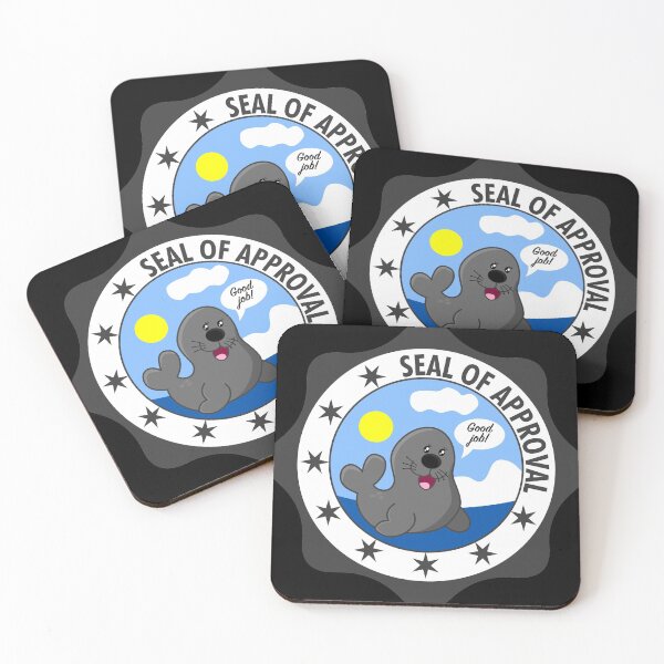 Item preview, Seal of approval designed and sold by Craftaholic.