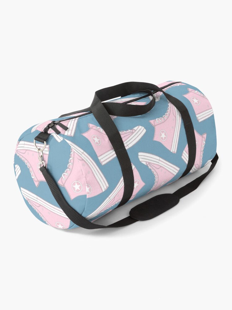 Pink converse duffle bag discount