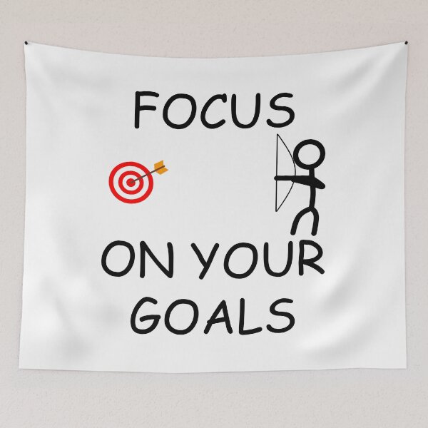 Item preview, FOCUS ON YOUR GOALS designed and sold by DomGDesign.