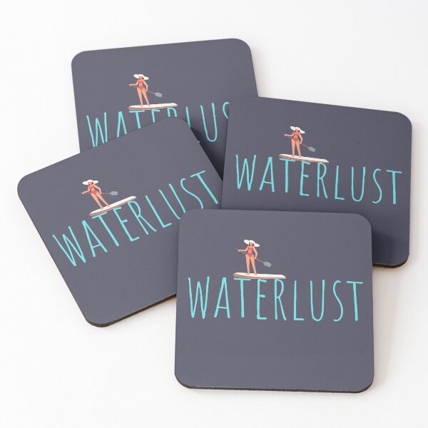 Item preview, waterlust paddle boarding designed and sold by TheWaterBirds.