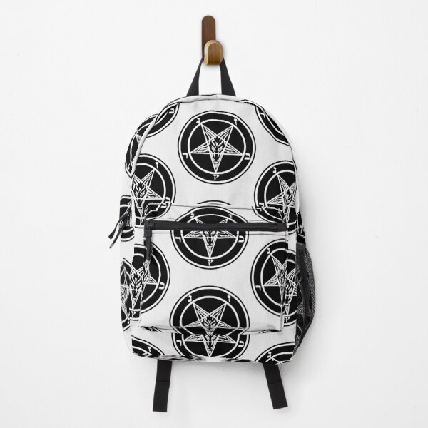 Item preview, Baphomet Goat Head Inverted Pentagram Occult Satanic Logo Baphomet Occult Black Sigil designed and sold by Reign Of Darkness.