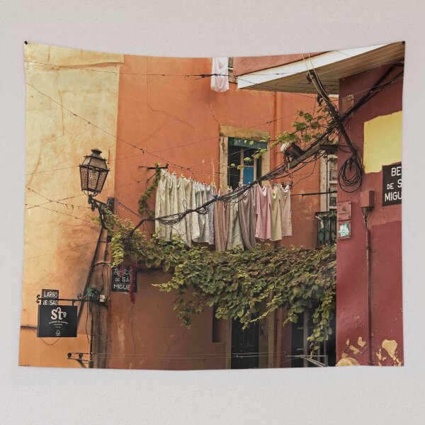 Item preview, One Fine Laundry Day In Alfama - 2 © designed and sold by © Hany G. Jadaa © Prince John Photography.