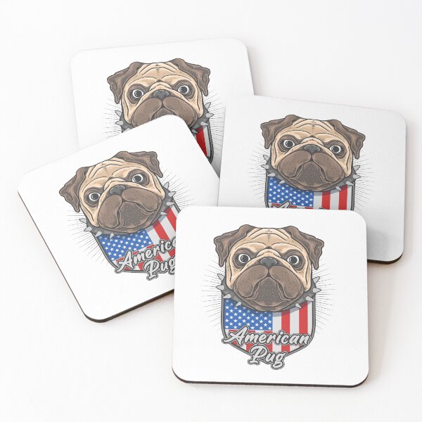Item preview, American pug  designed and sold by Emil1993.