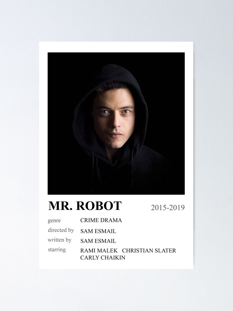 Forebyggelse Lao Tentacle MR. ROBOT (2015-2019)" Poster for Sale by OneStopAway | Redbubble