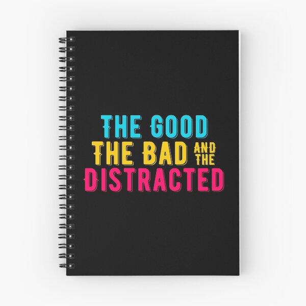 Item preview, #ADHD - The Good The Bad And The Distracted , Colourful, Attention Deficit Hyperactive Disorder designed and sold by MJDezigns.