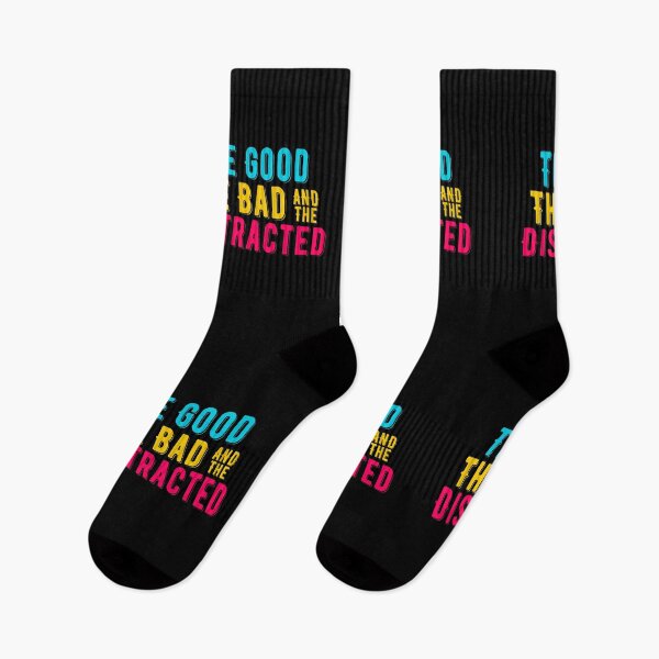 Item preview, #ADHD - The Good The Bad And The Distracted , Colourful, Attention Deficit Hyperactive Disorder designed and sold by MJDezigns.